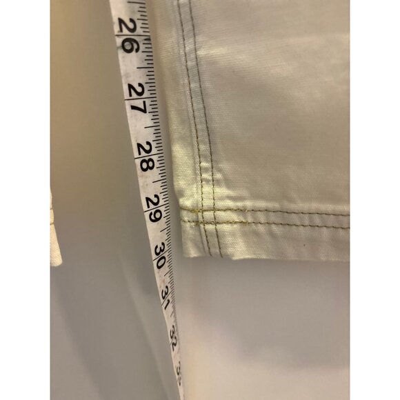Pacsun “Baggy Cargo” NWT (size 22) white denim pants - Picture 7 of 10